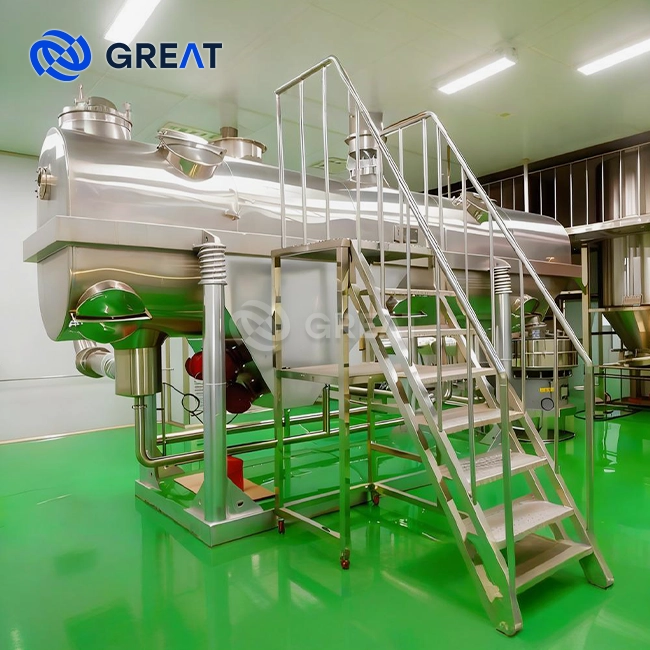 Titanium Material Fluidized Bed Dryer
